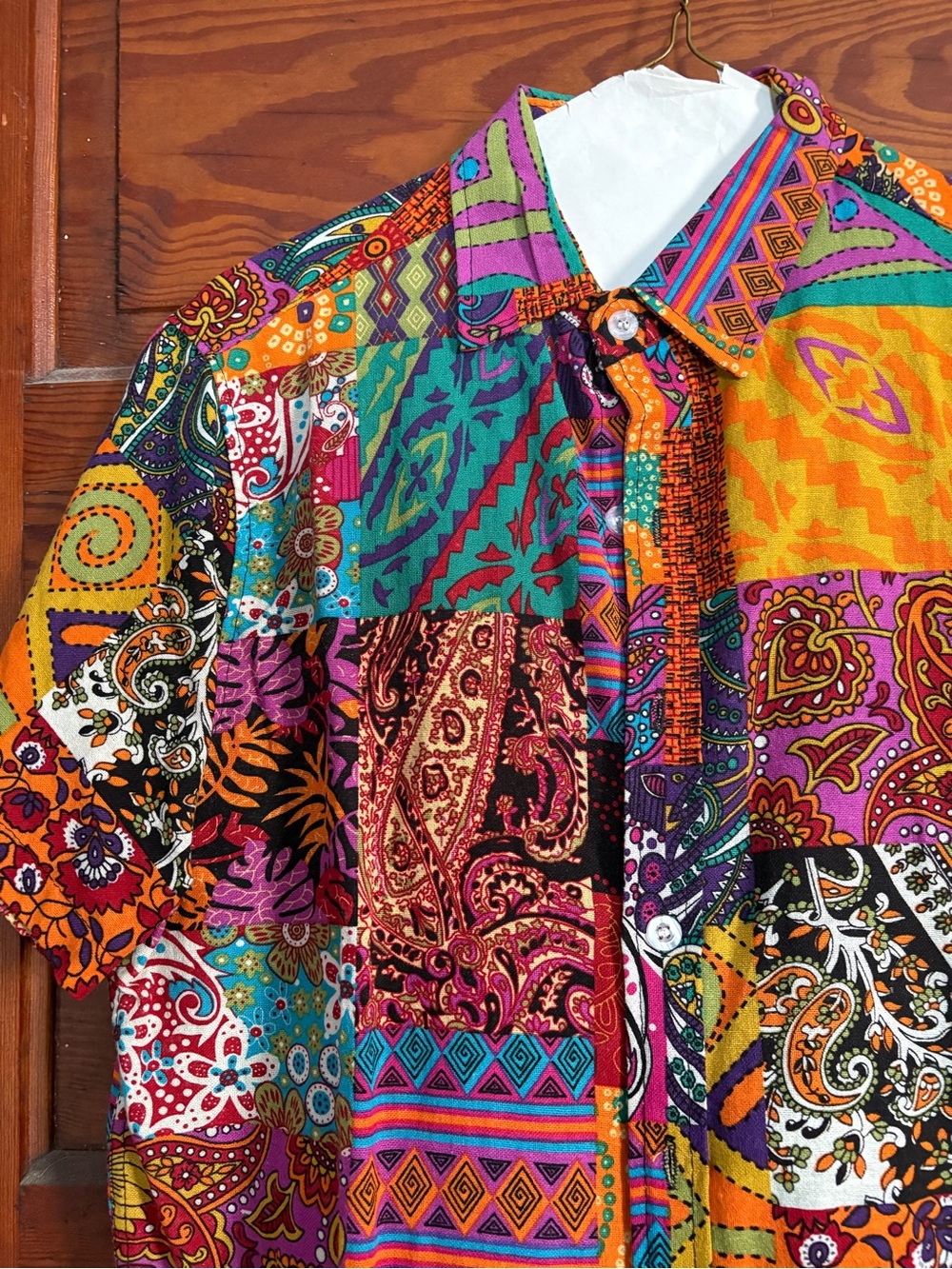 Colorful Men’s Button Up